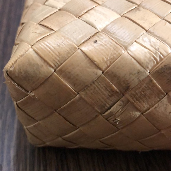 Vintage Woven Palm Leaf Purse - Picture 6 of 16